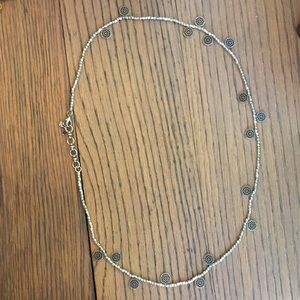 Lucky brand silver necklace